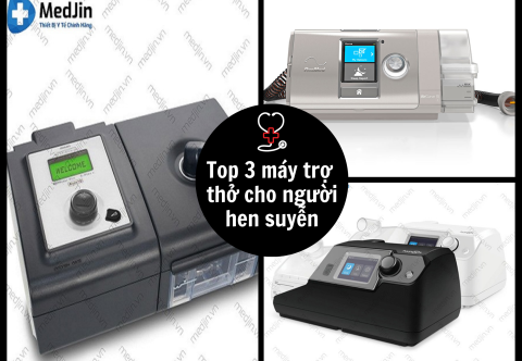 Top 3 máy trợ thở cho người hen suyễn tiện lợi tốt nhất
