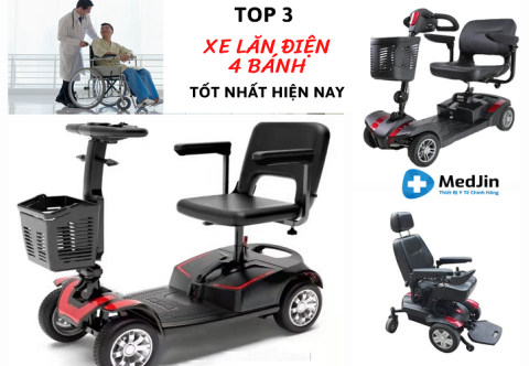 Top 3 Xe Lăn Điện 4 Bánh Cho Người Khuyết Tật Tốt Nhất