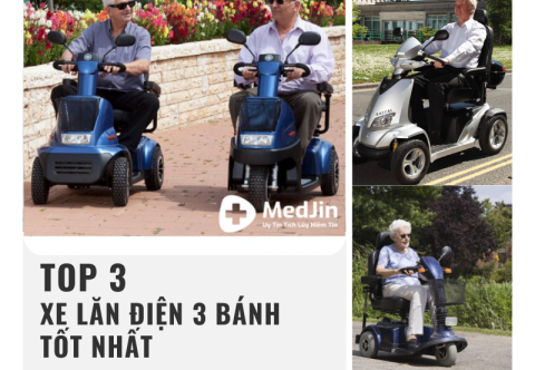 Top 3 Xe Lăn Điện 3 Bánh Dành Cho Người Khuyết Tật Được Mua Nhiều