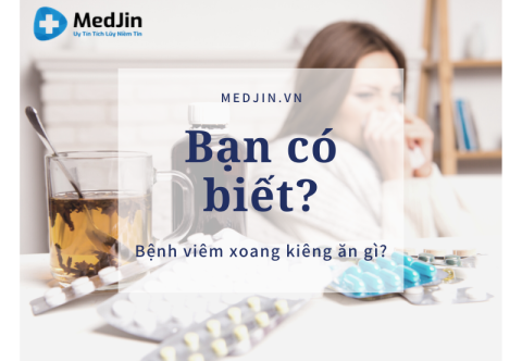 Bệnh viêm xoang kiêng ăn gì?